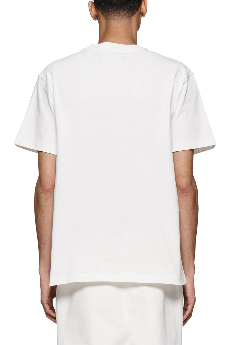 Purple brand white textured jersey t-shirt