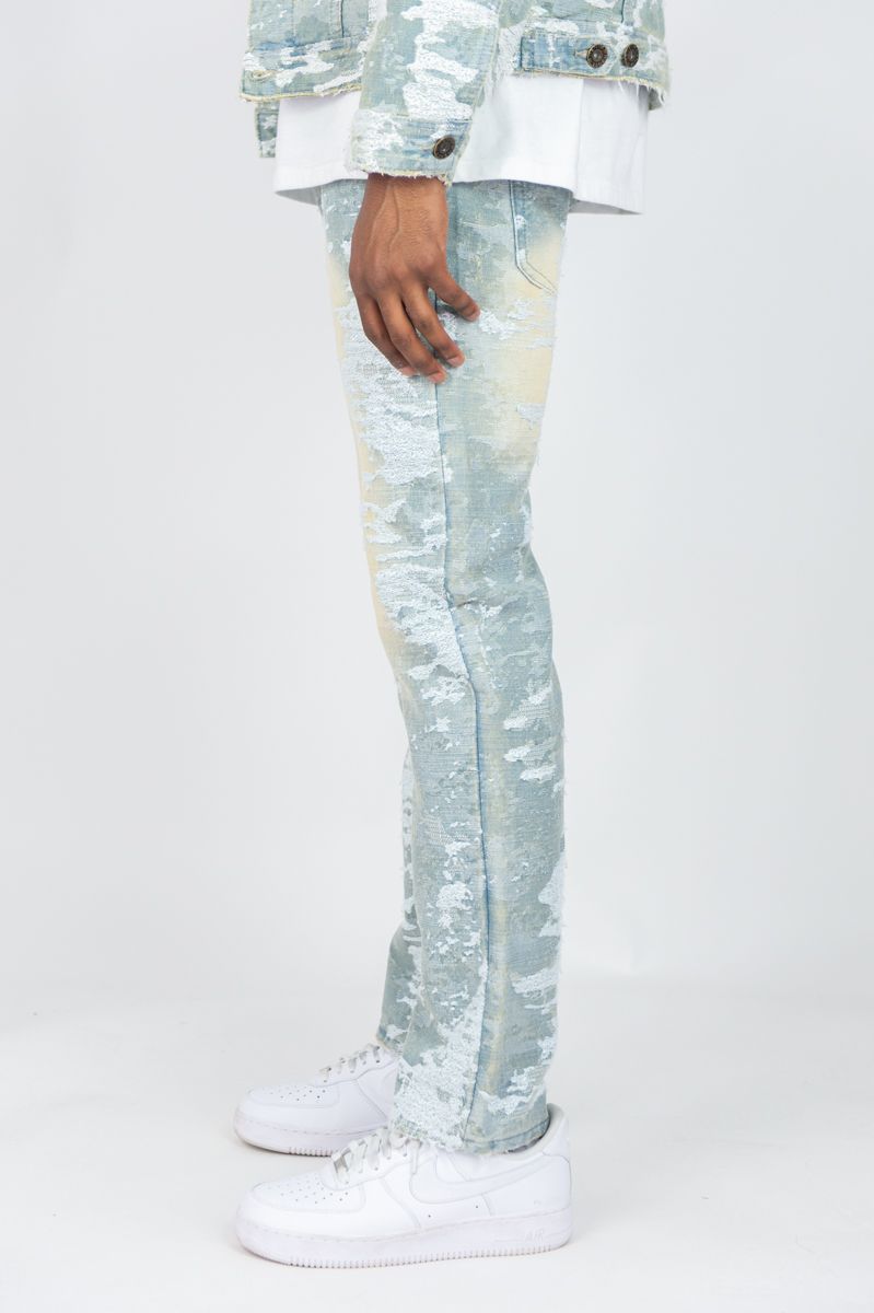 Rebel Minds (Vintage distressed straight fit jean)