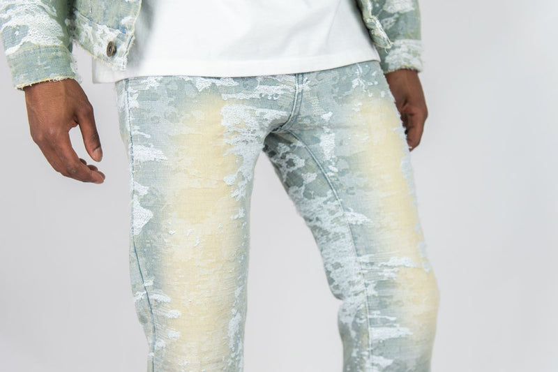 Rebel Minds (Vintage distressed straight fit jean)