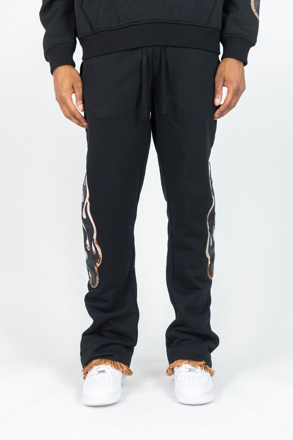 Rebel Minds (Black fleece pant tapestry pashes)