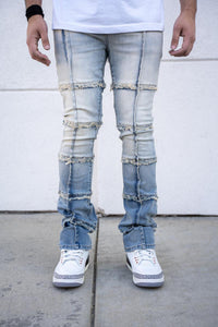 Reelistik nyc (light blue salvatore stacked premium denim jean)