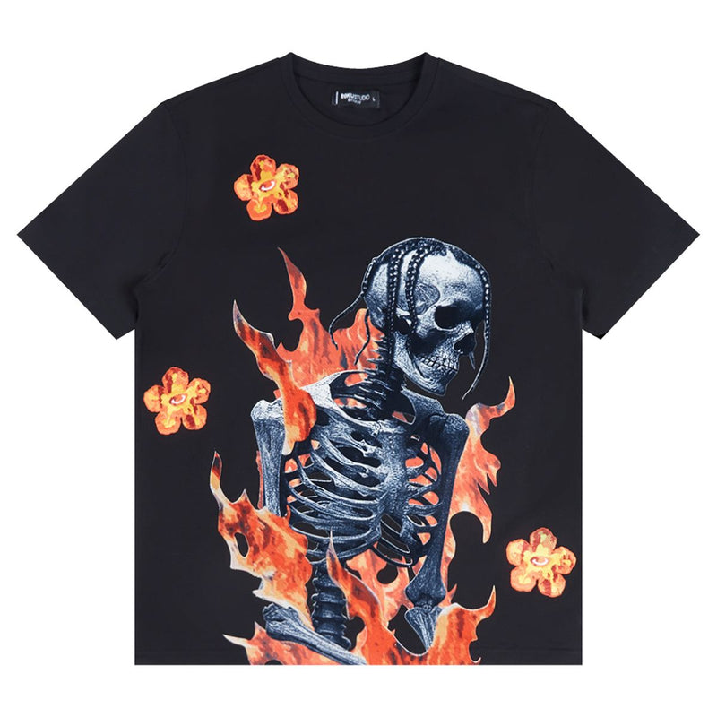 Roku Studio (Black 'Flame On Flame Tee)