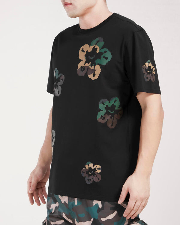 Roku Studio (Black Woodland Camo Tear Drip T-Shirt)