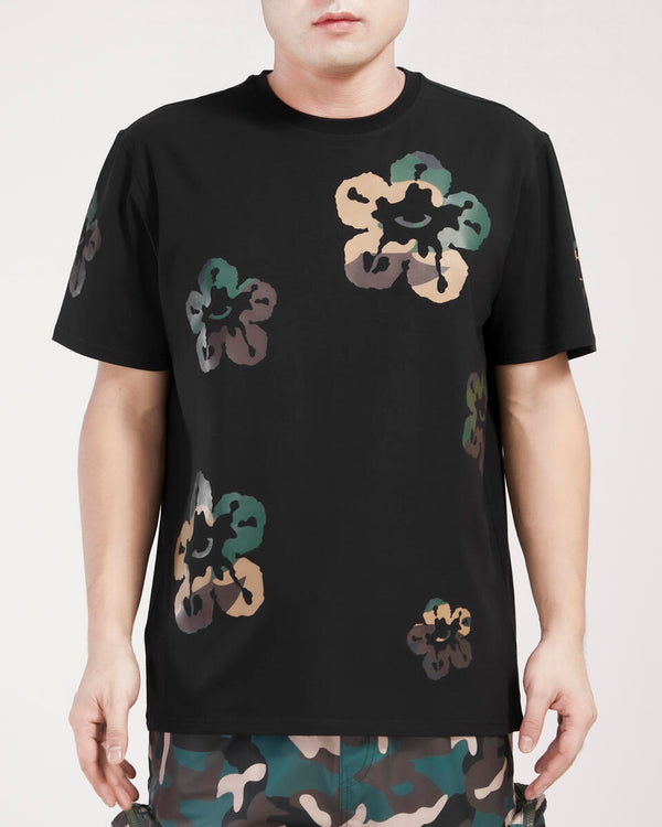 Roku Studio (Black Woodland Camo Tear Drip T-Shirt)