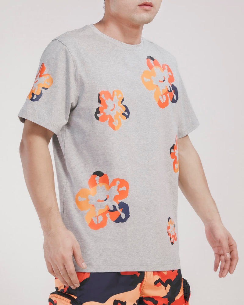 Roku Studio (Grey Orange Camo Tear Drip T-Shirt)