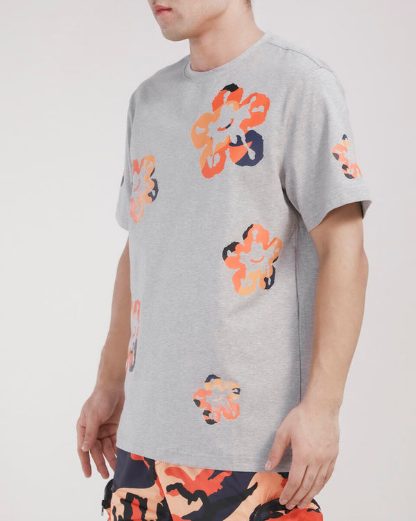 Roku Studio (Grey Orange Camo Tear Drip T-Shirt)