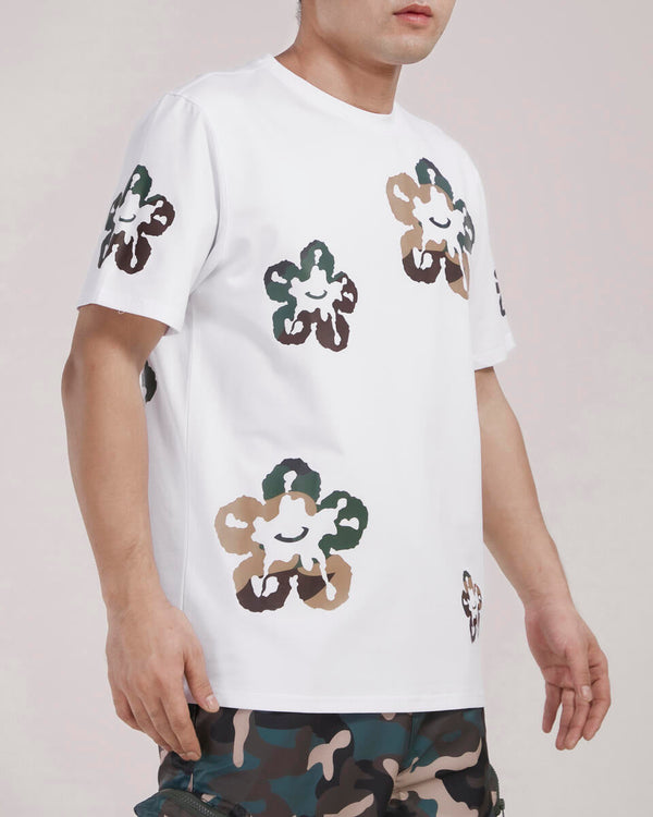 Roku Studio (White Woodland Camo Tear Drip T-Shirt)