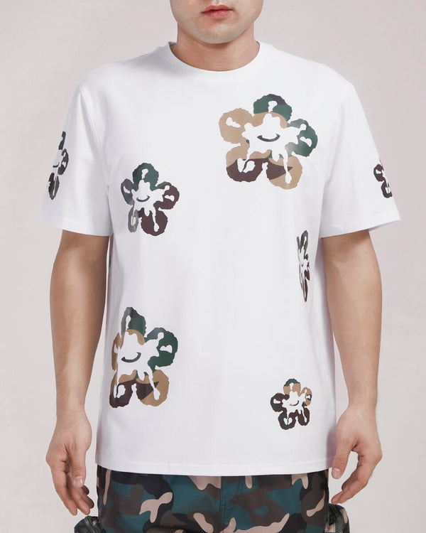 Roku Studio (White Woodland Camo Tear Drip T-Shirt)