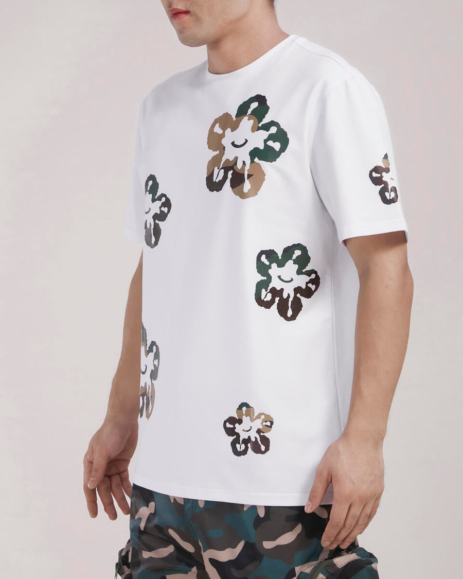 Roku Studio (White Woodland Camo Tear Drip T-Shirt) – Vip