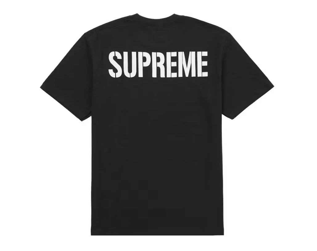 Supreme World Famous Tee Black
