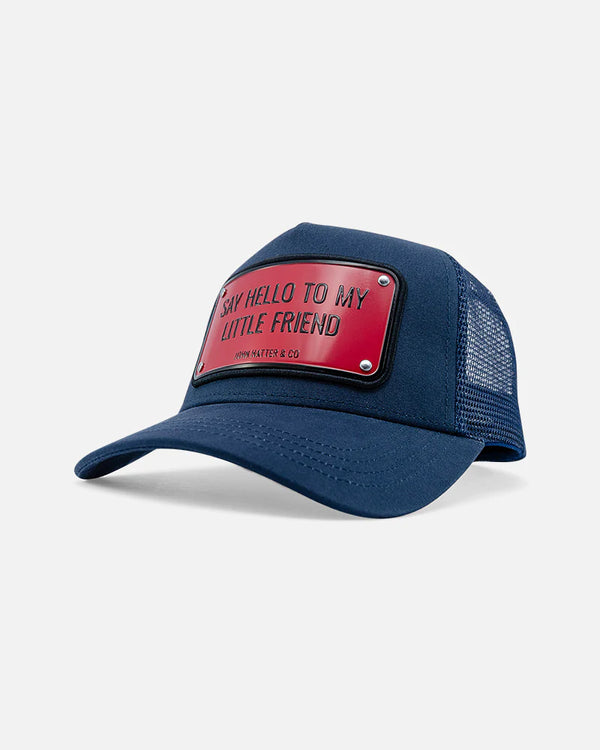 John hatter & CO (Navy "Say hello to my friend hat)