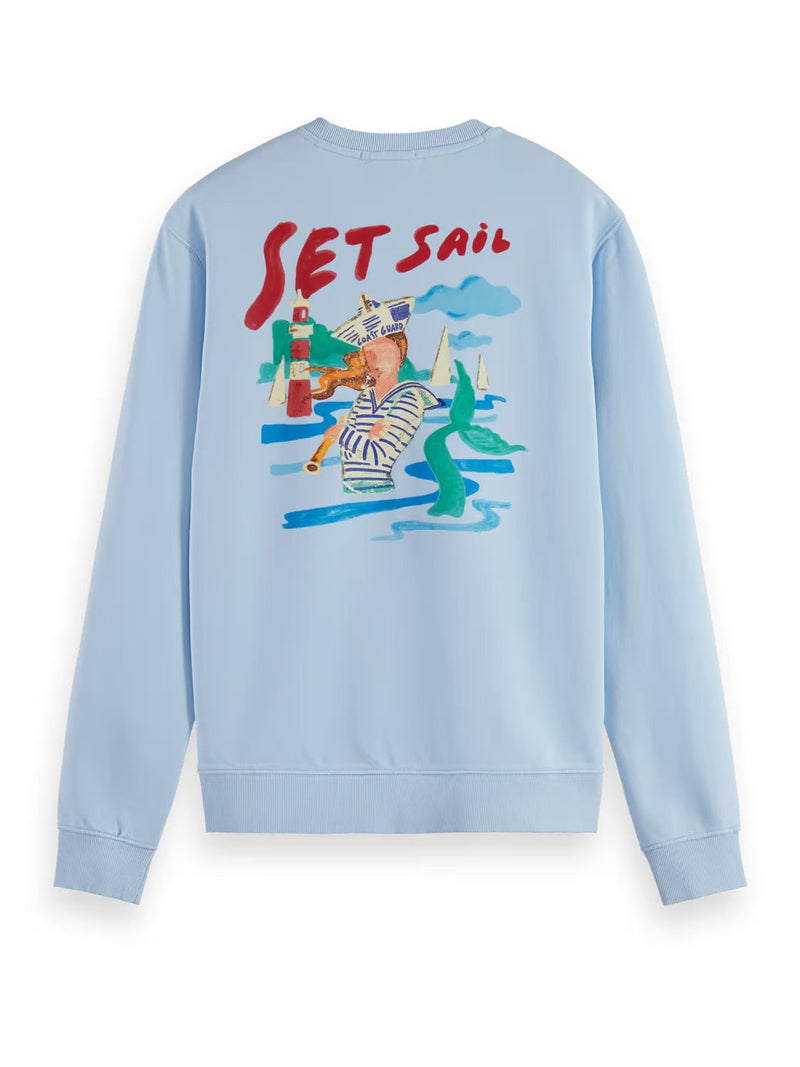 Scotch & Soda (Blue sailor artwork sweater)