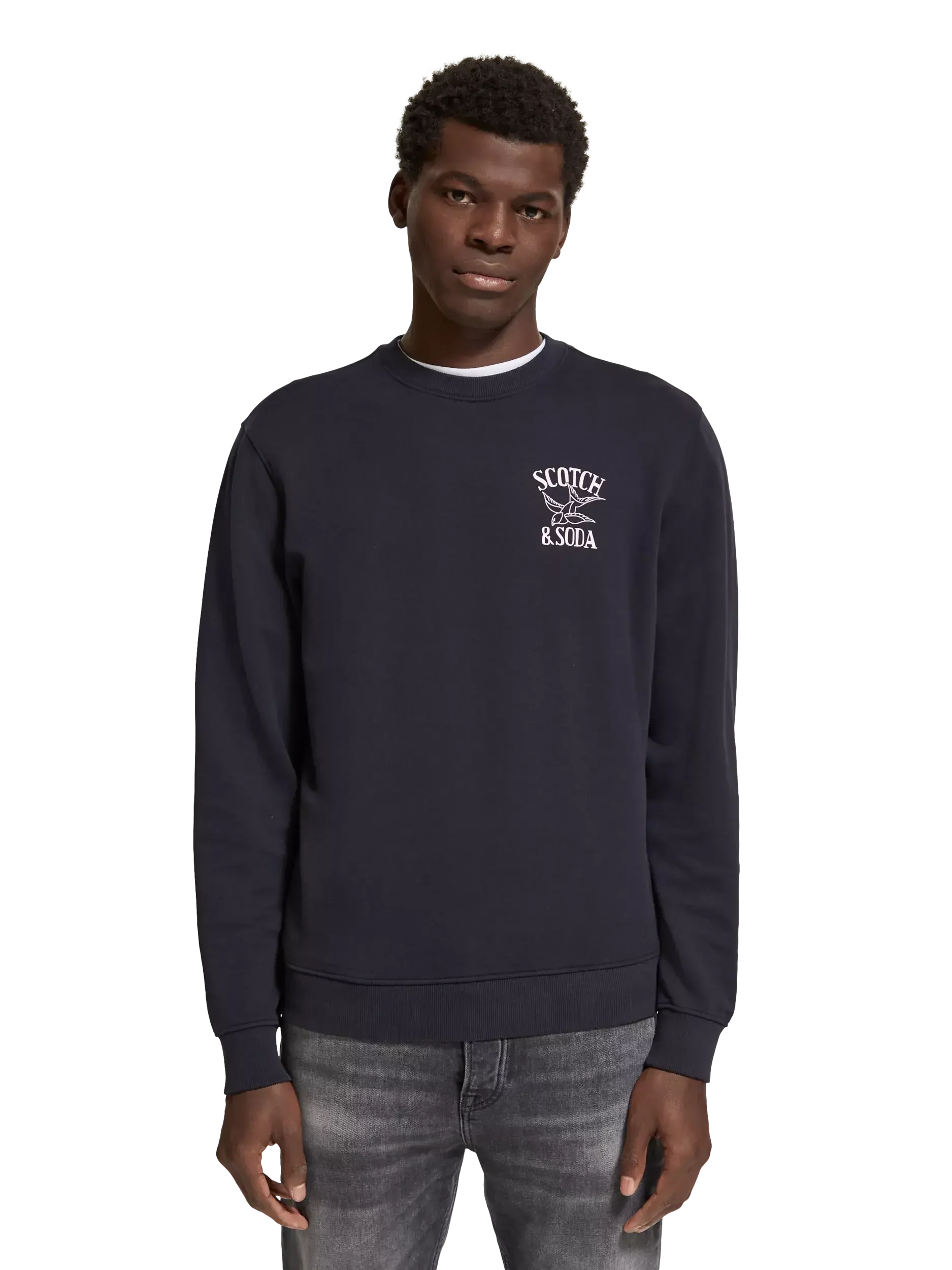 Scotch & Soda (Deep sea artwork crewneck sweatshirt)