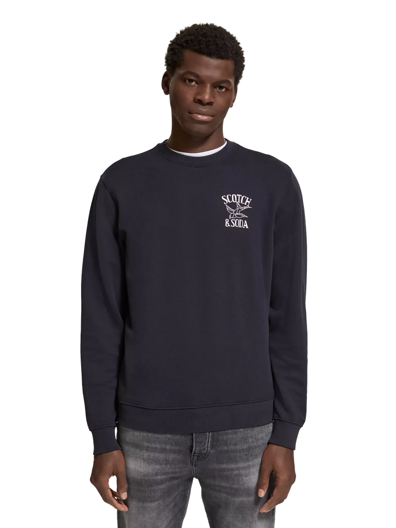 Scotch & Soda (Deep sea artwork crewneck sweatshirt)