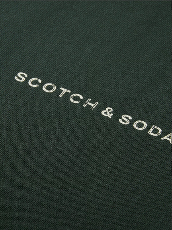 Scotch & soda (Grachten green Essentials Logo Sweatshirt)