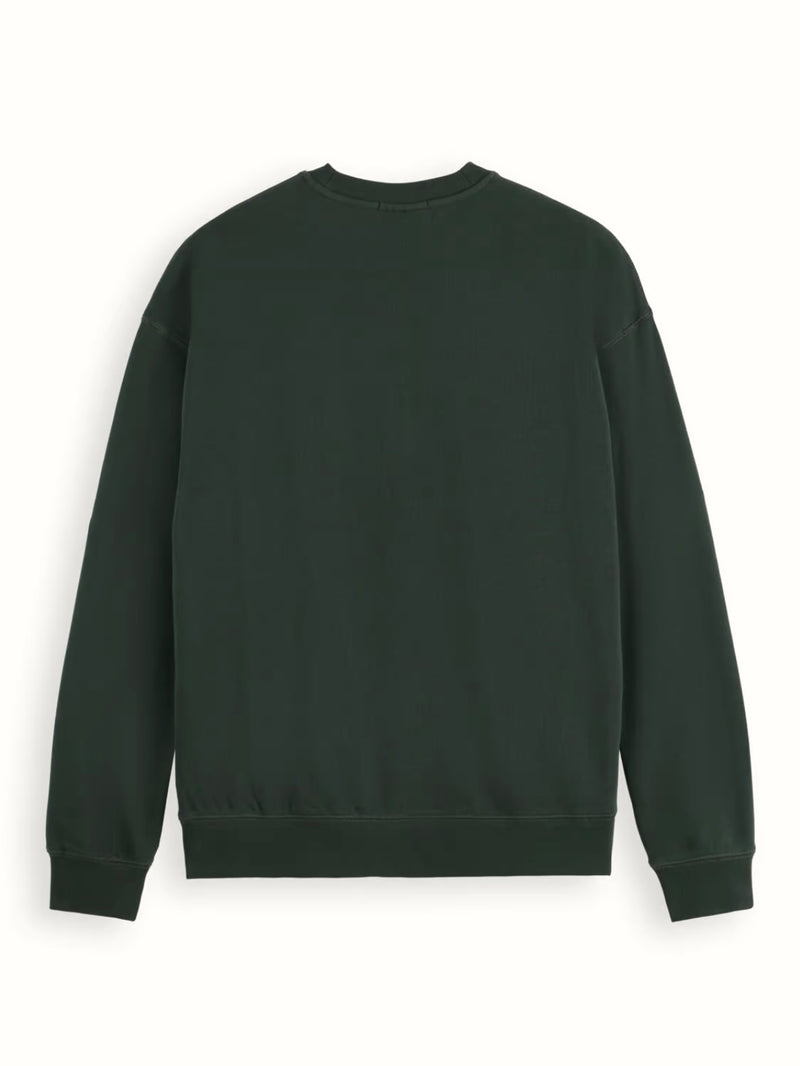 Scotch & soda (Grachten green Essentials Logo Sweatshirt)