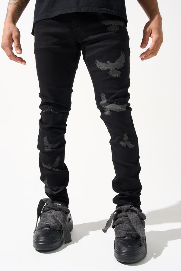 Serenede (Black "Peace jean)