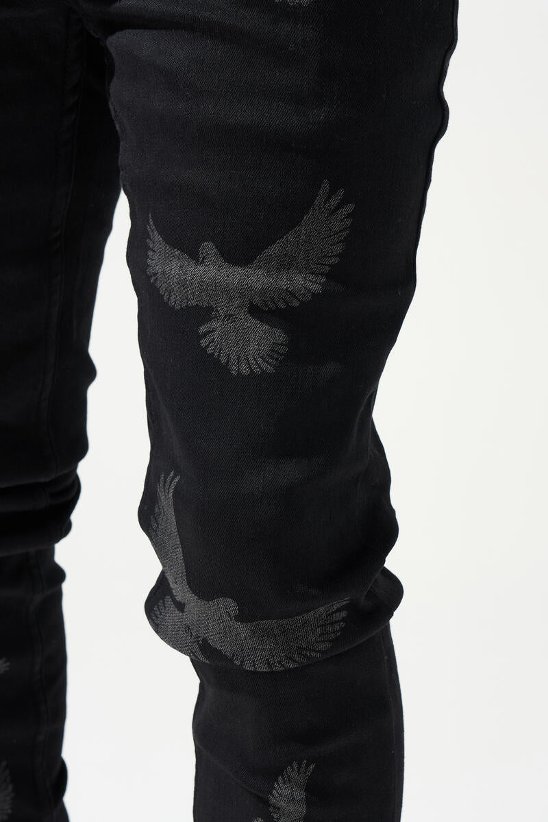 Serenede (Black "Peace jean)