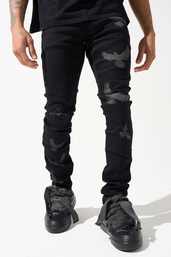 Serenede (Black "Peace jean)