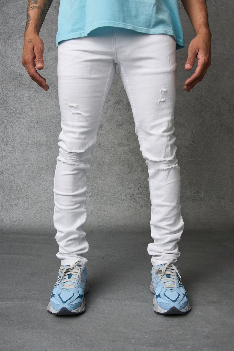 Serenede White "Everest Peak" Jeans