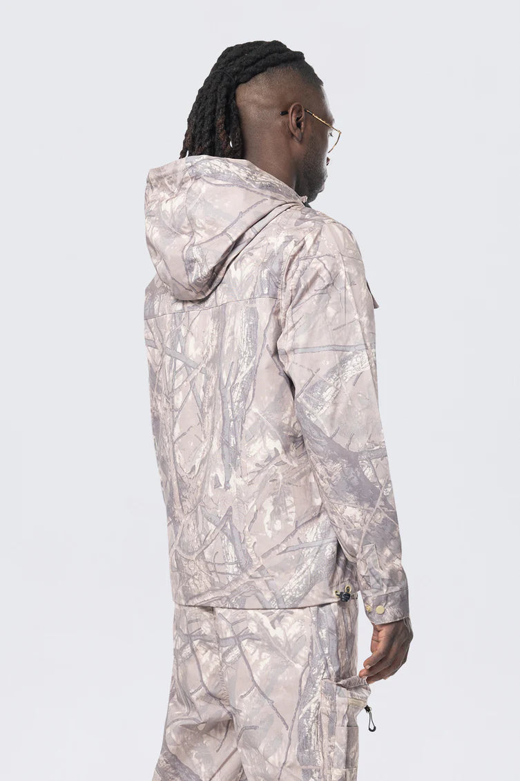 Smoke Rise (khaki Camo Utility Windbreaker Jacket)