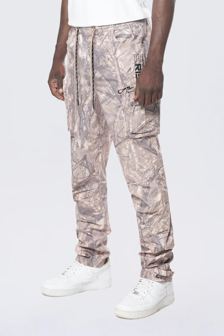 Smoke rise (khaki camo Utility Windbreaker Pant)