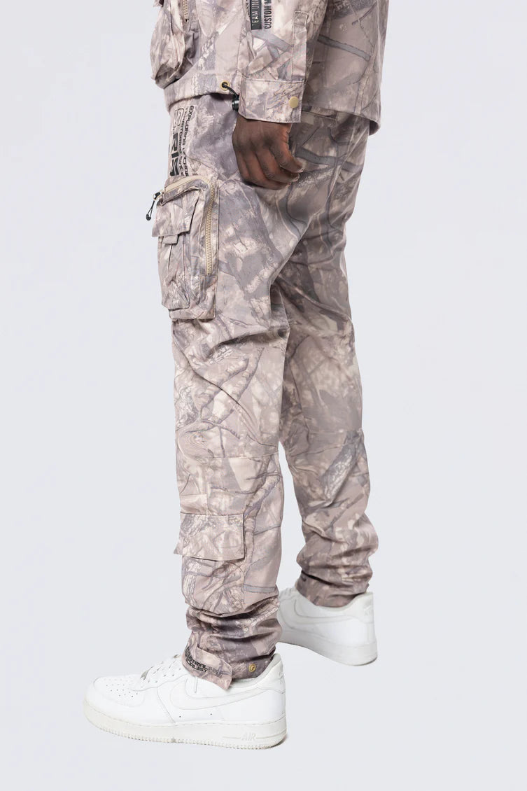 Smoke rise (khaki camo Utility Windbreaker Pant)