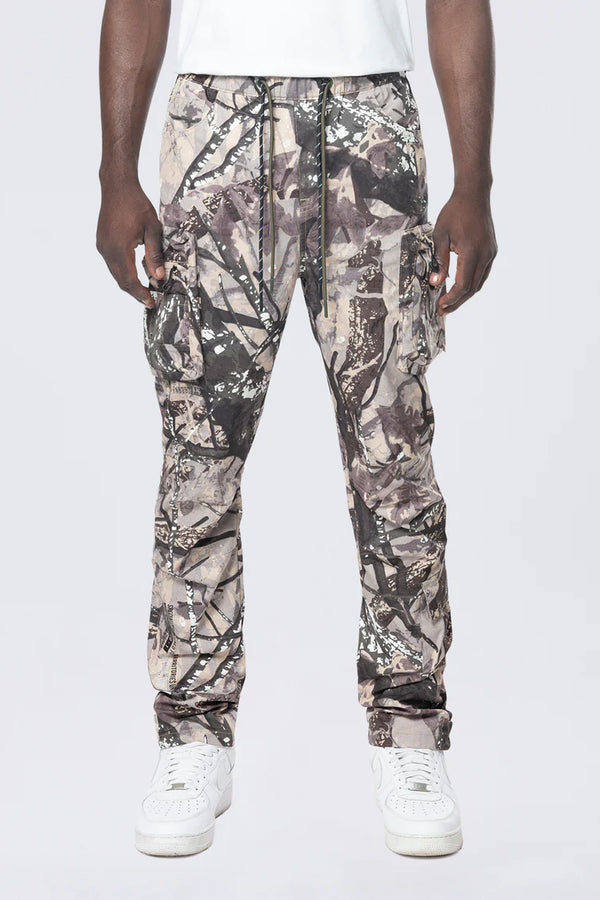 Smoke rise (Olive camo Utility Windbreaker Pant)