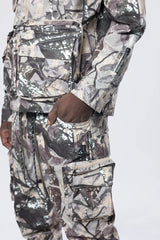Smoke rise (Olive camo Utility Windbreaker Pant)