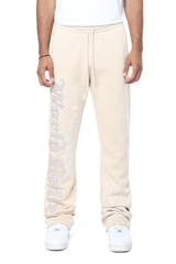 Smoke rise (Clay Rhinestone dystopia stacked jogging set)