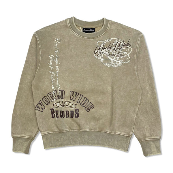 Smoke rise (khaki world wide sweater)