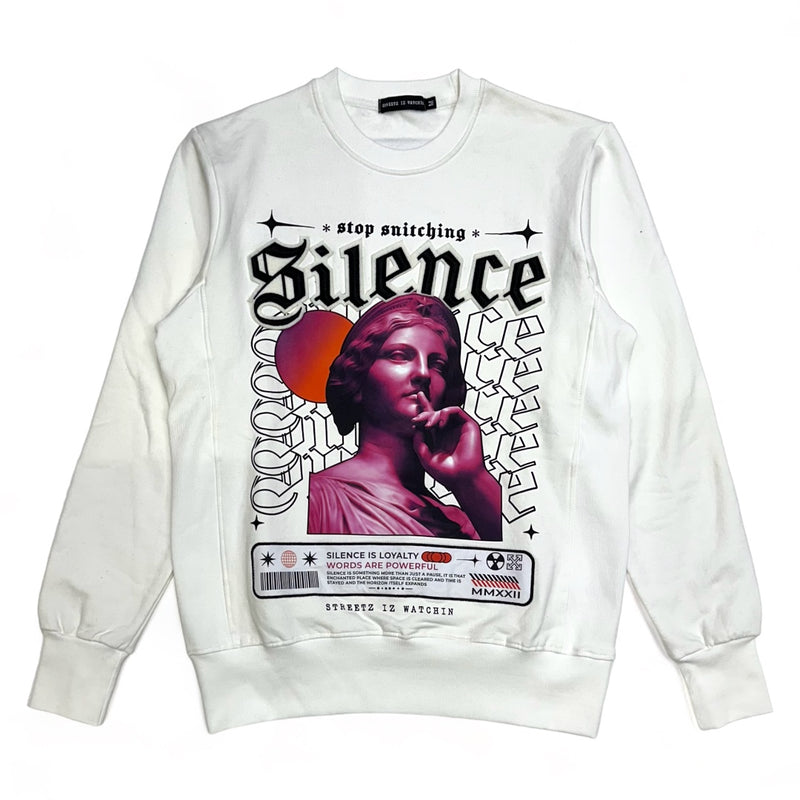 Streetz iz watchin (Cream  "Silence sweater)