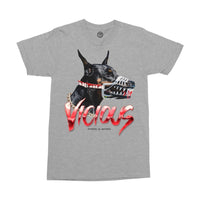 Streetz Iz Watchin Men’s Grey “Vicious” Graphic Tee
