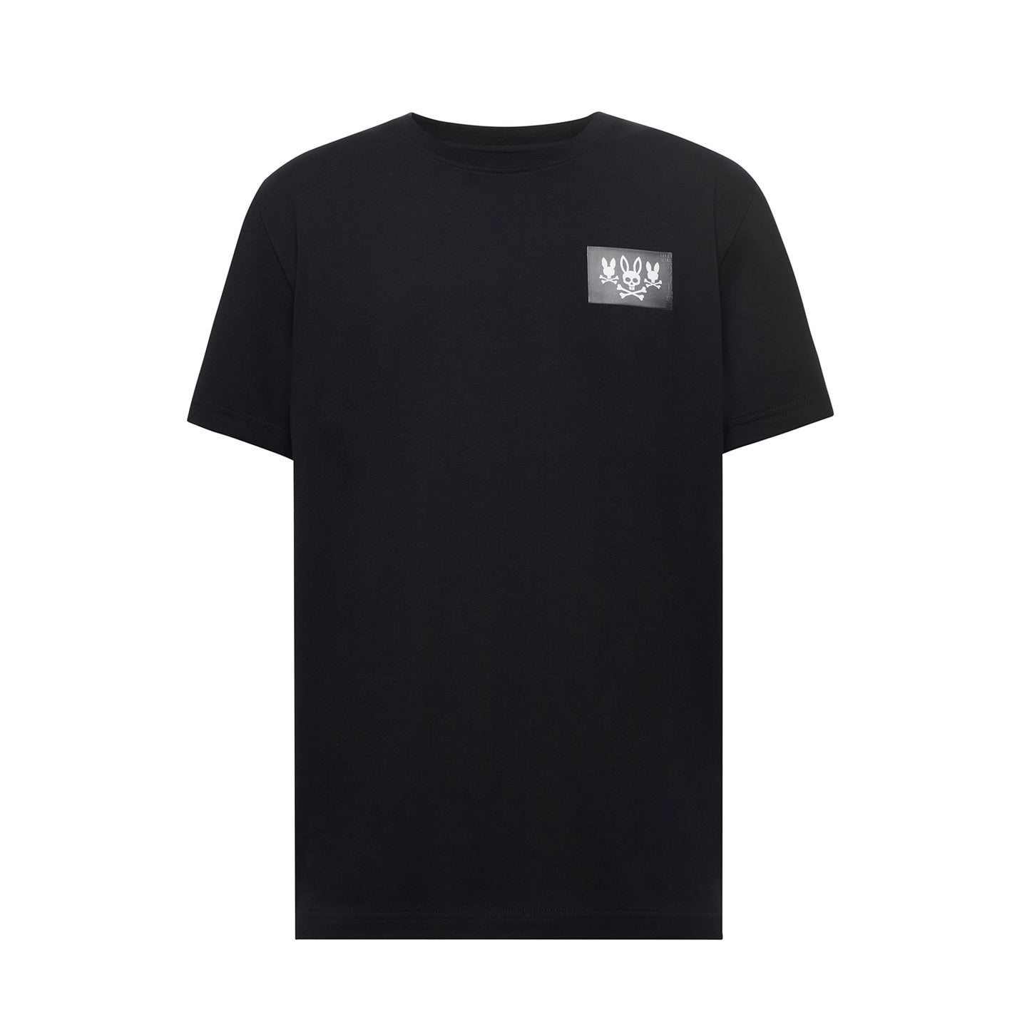 Psycho Bunny Jarvis Chest Graphic Tee Black