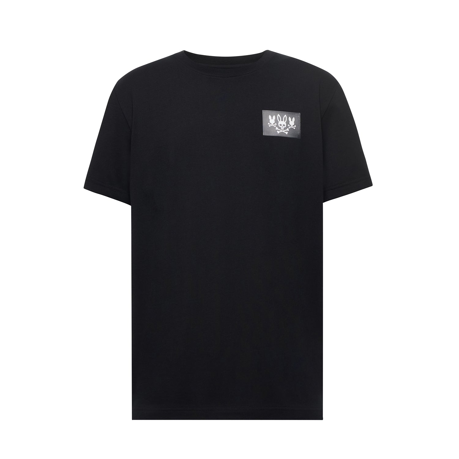 Psycho Bunny Jarvis Chest Graphic Tee Black