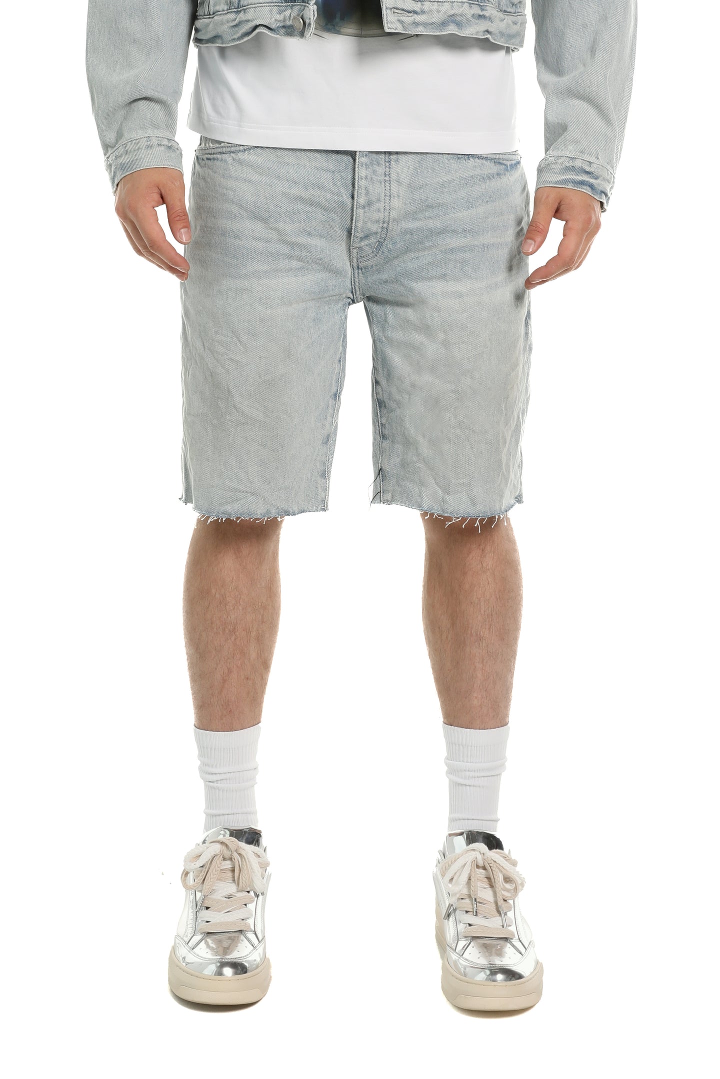 Purple Brand Nova Shorts Light Indigo