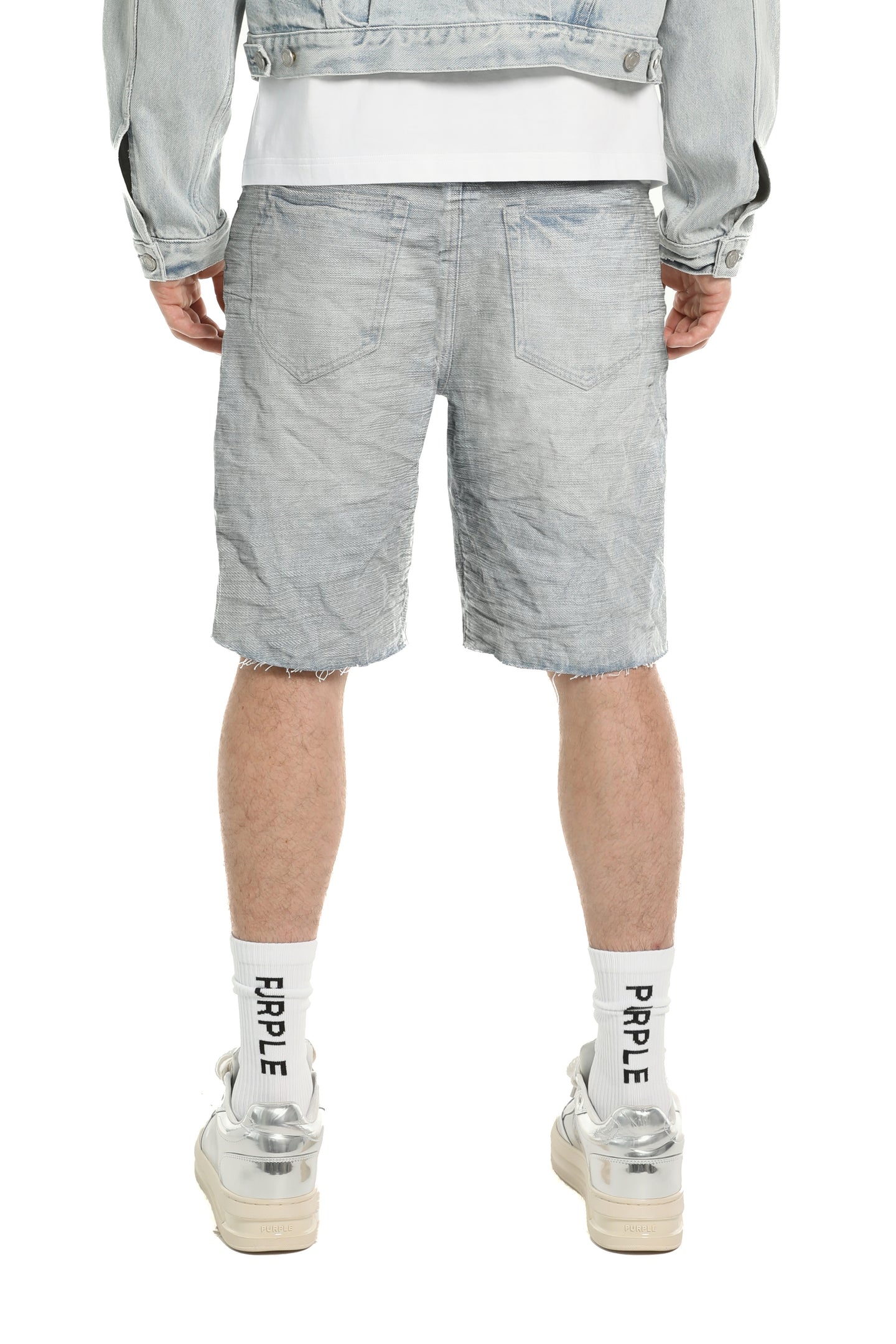 Purple brand Vintage Slub Shorts Light Indigo