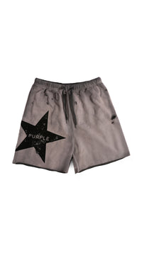 Purple Brand Mwt Fleece Shorts Black
