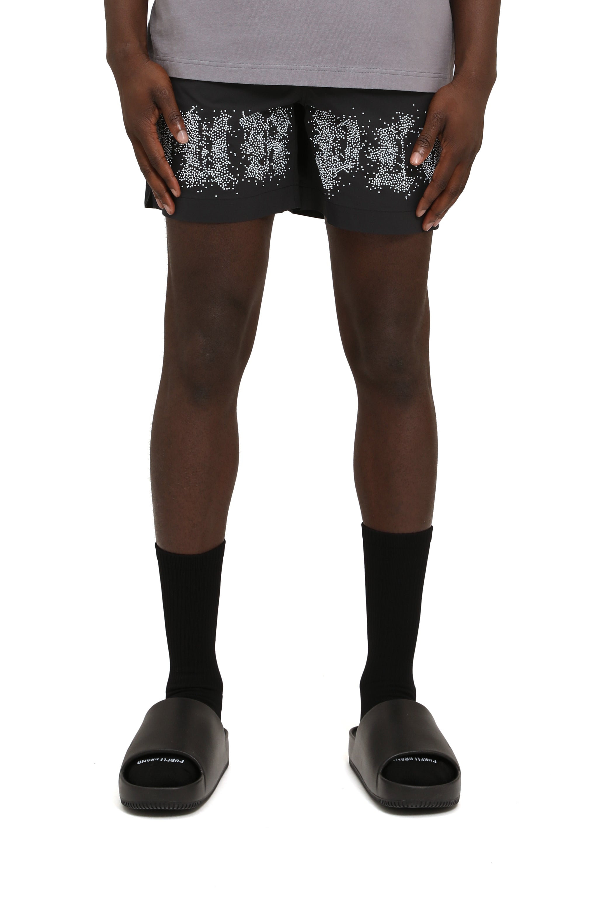 Purple Brand All Round Shorts Black