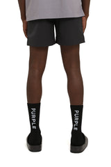 Purple Brand All Round Shorts Black