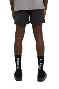 Purple Brand All Round Shorts Black
