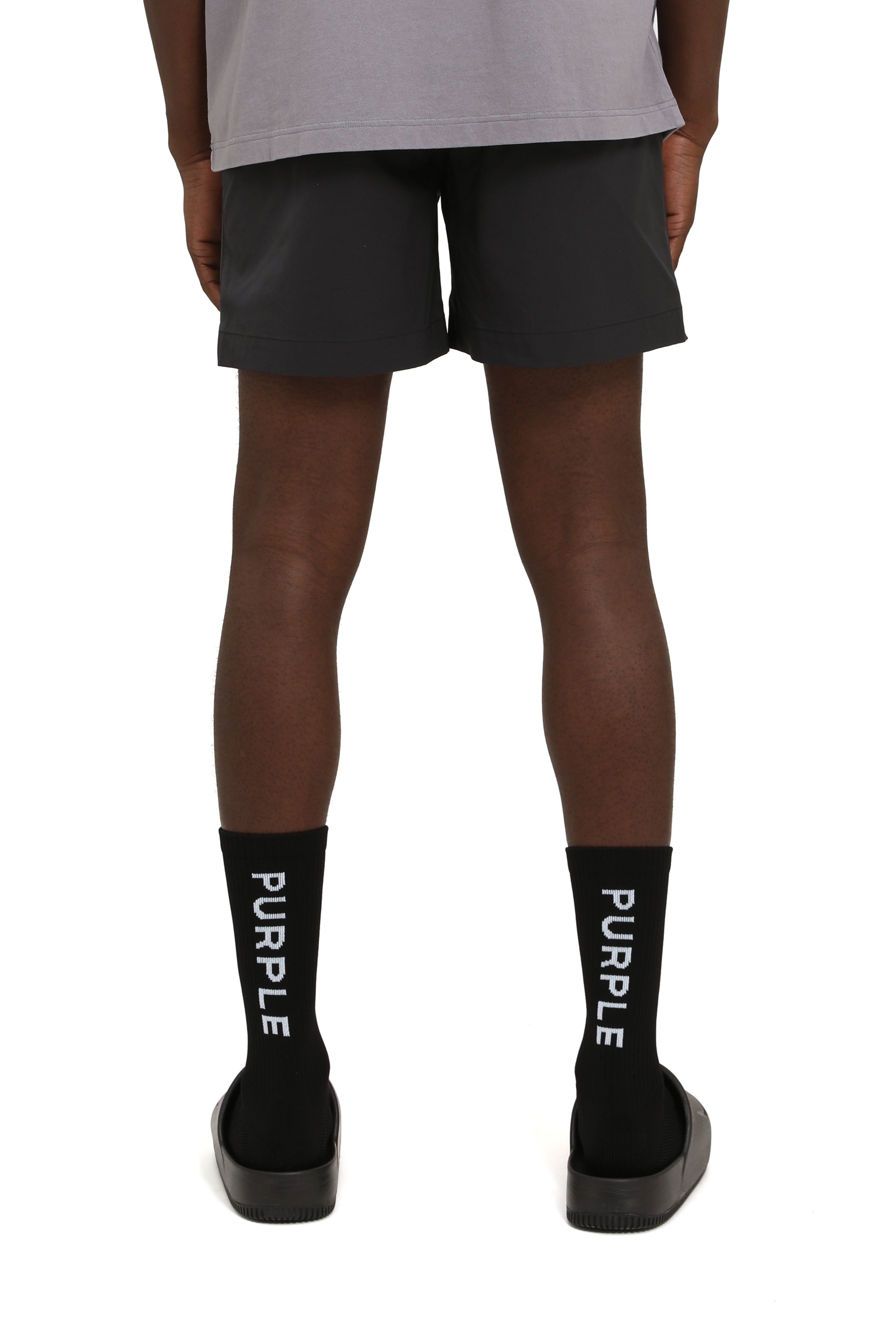 Purple Brand All Round Shorts Black