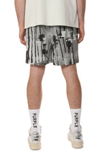 Purple Brand Mirage All Around Shorts Ice Melt Gray