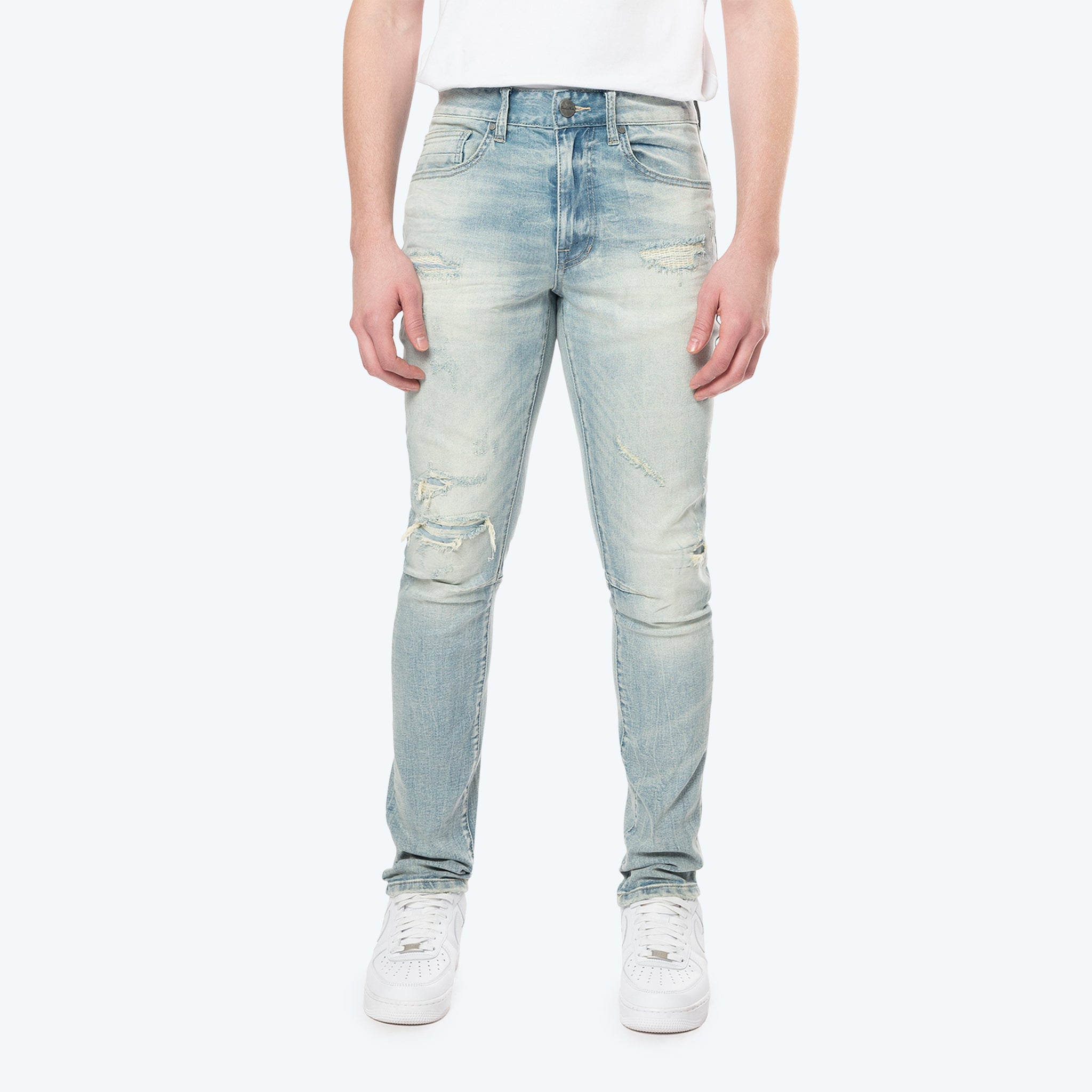 Smoke Rise Vintage Washed Jeans Elm Blue