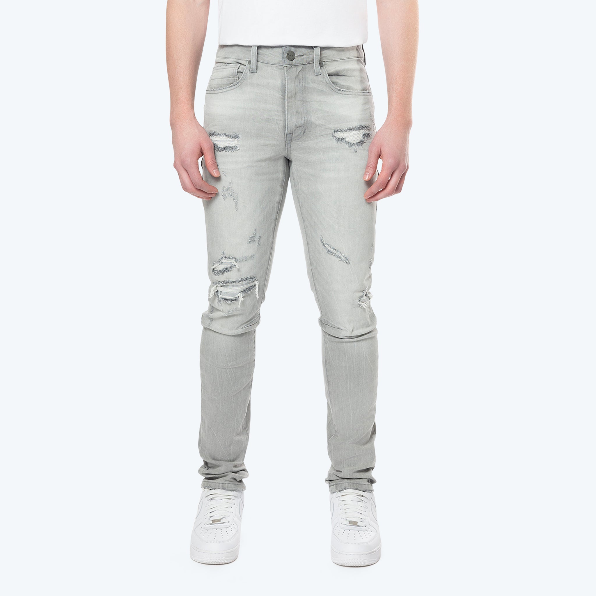 Smoke Rise Vintage Washed Jeans Cloud Grey
