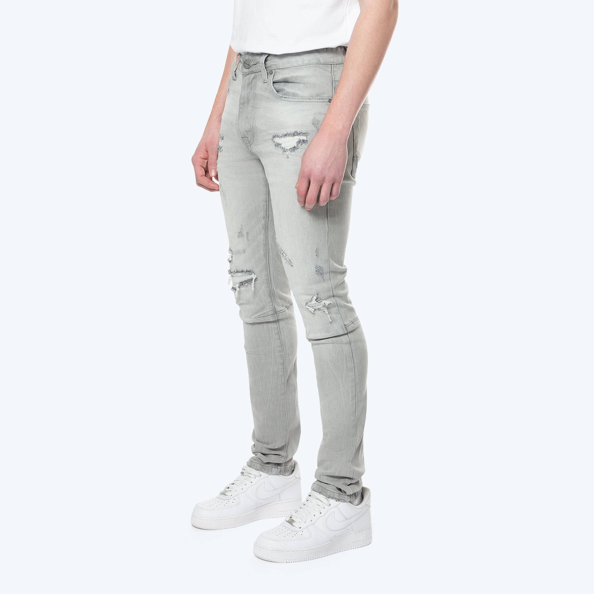 Smoke Rise Vintage Washed Jeans Cloud Grey