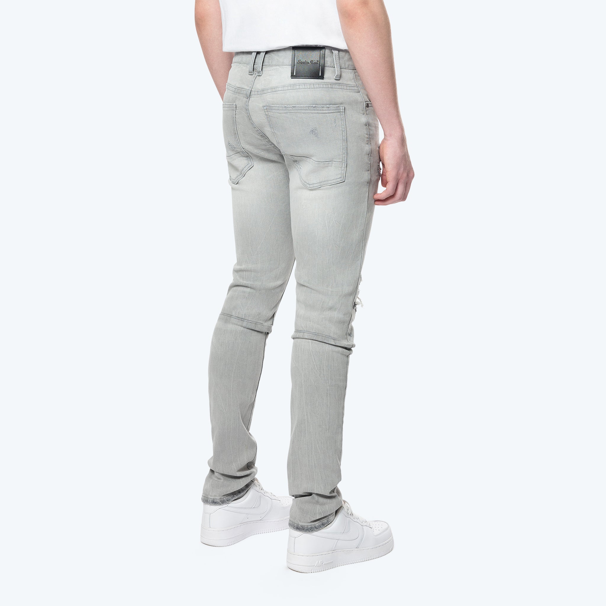 Smoke Rise Vintage Washed Jeans Cloud Grey