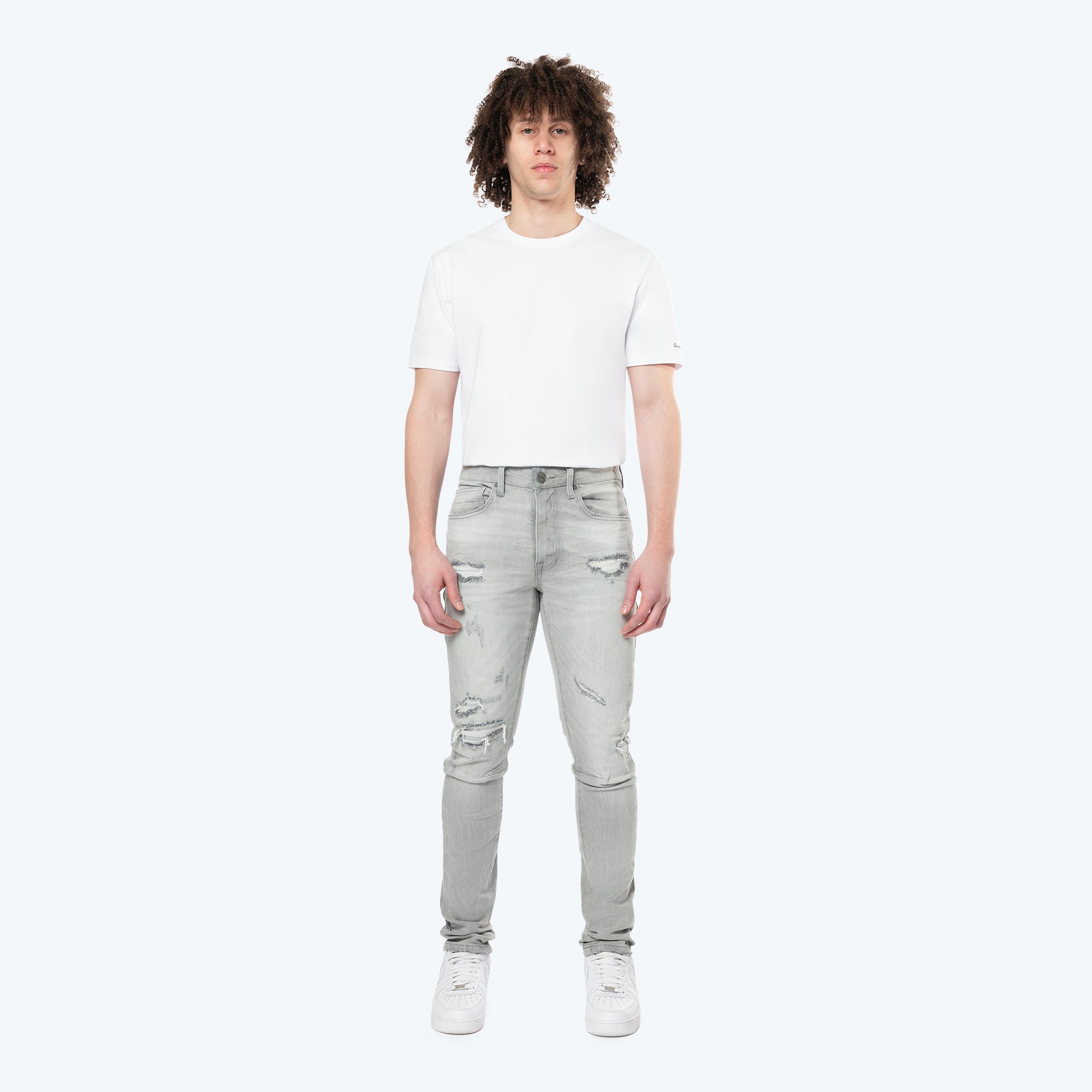 Smoke Rise Vintage Washed Jeans Cloud Grey