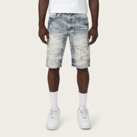 Smoke Rise Essential Shorts farley Blue