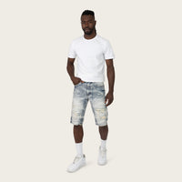 Smoke Rise Essential Shorts farley Blue